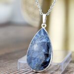 Strieborný prívesok PIETERSIT Fazetovaný #1 – Hlboká Transformácia, Aktivácia Vedomia, Vysokovibračný štít