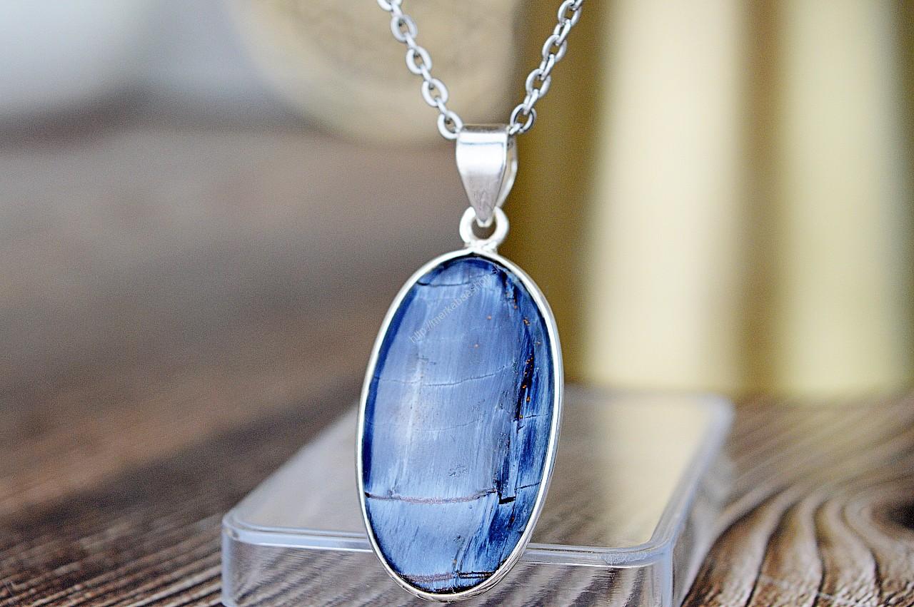 Strieborný prívesok PIETERSIT #2 – Hlboká Transformácia, Aktivácia Vedomia, Vysokovibračný štít