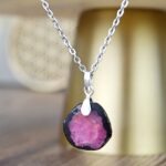 Strieborný prívesok RUBÍN Ag925/1000 #3 - Aktivátor Koreňovej čakry, magnet na Hojnosť a Ochranca životnej Energie