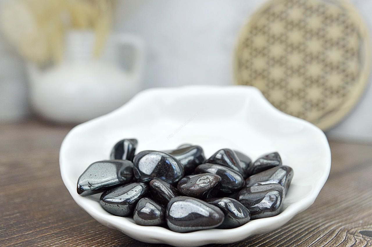 Kamienky HEMATIT  – Ochrana, Energetický štít, Harmonizácia Jin Jang, Silné Uzemnenie, Tvorba Železa