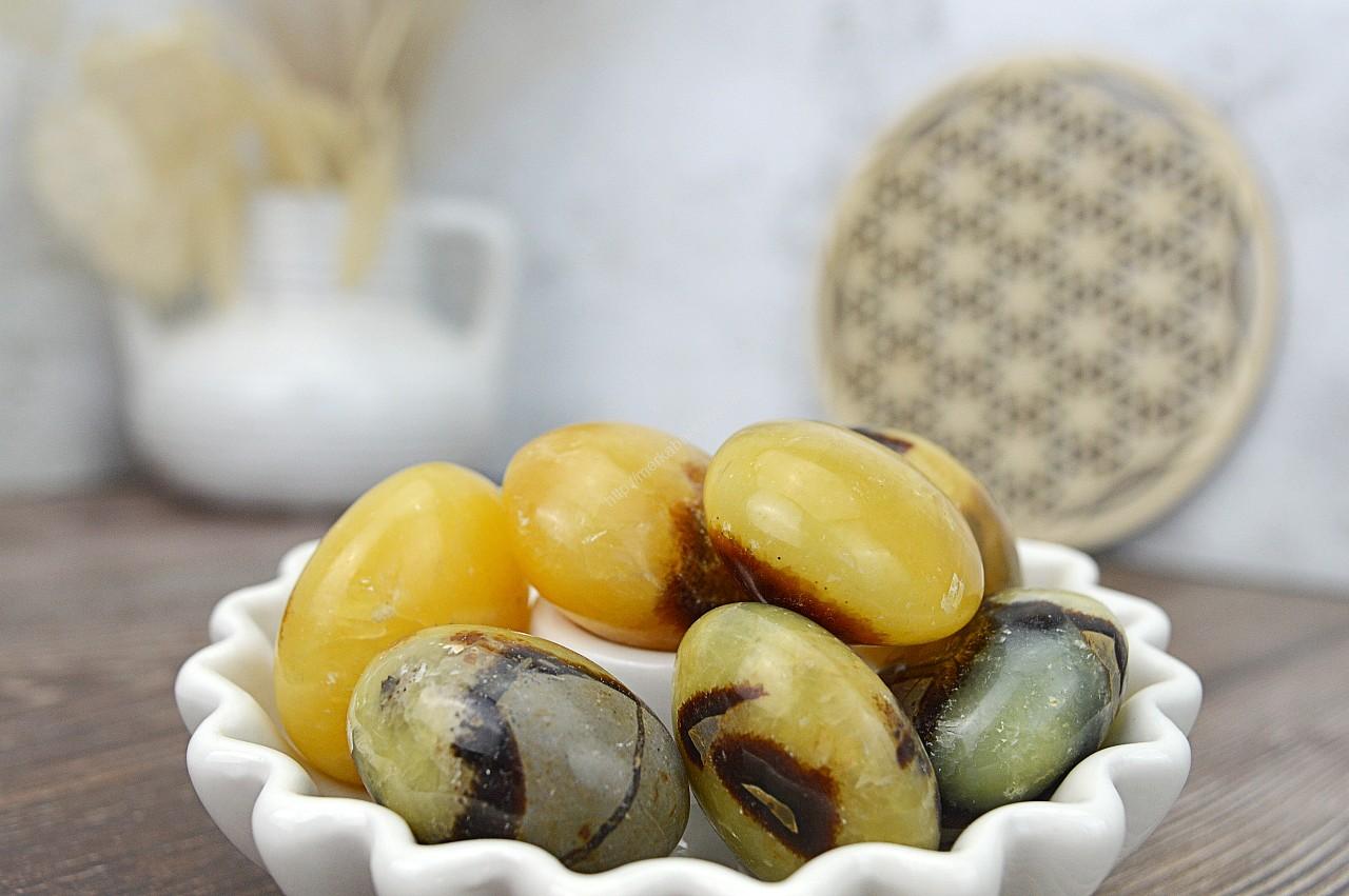 Kamienky SEPTÁRIA - Odvaha, Sebaistota, Hojnosť, Ochrana, Premena, Uzemnenie, Solar plexus