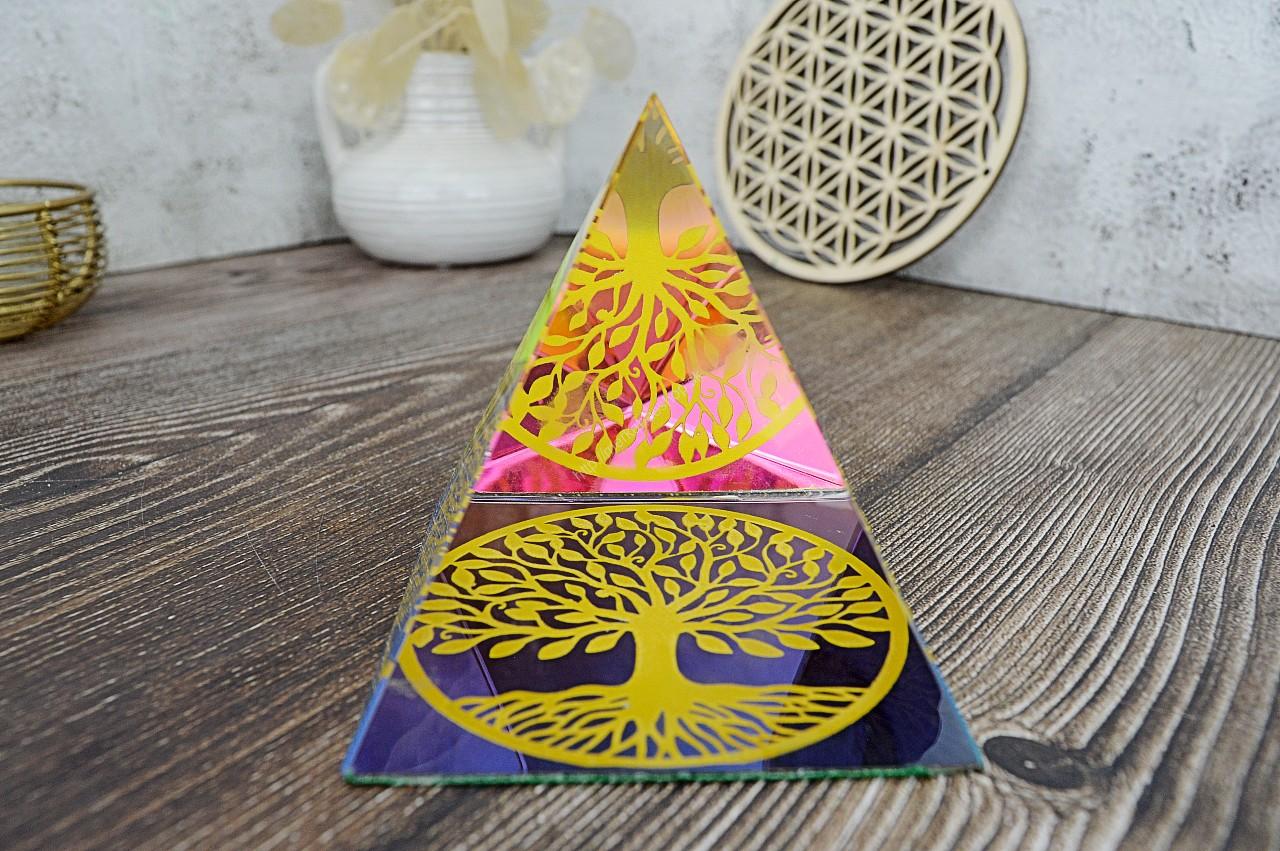 Pyramída STROM ŽIVOTA 8x8cm