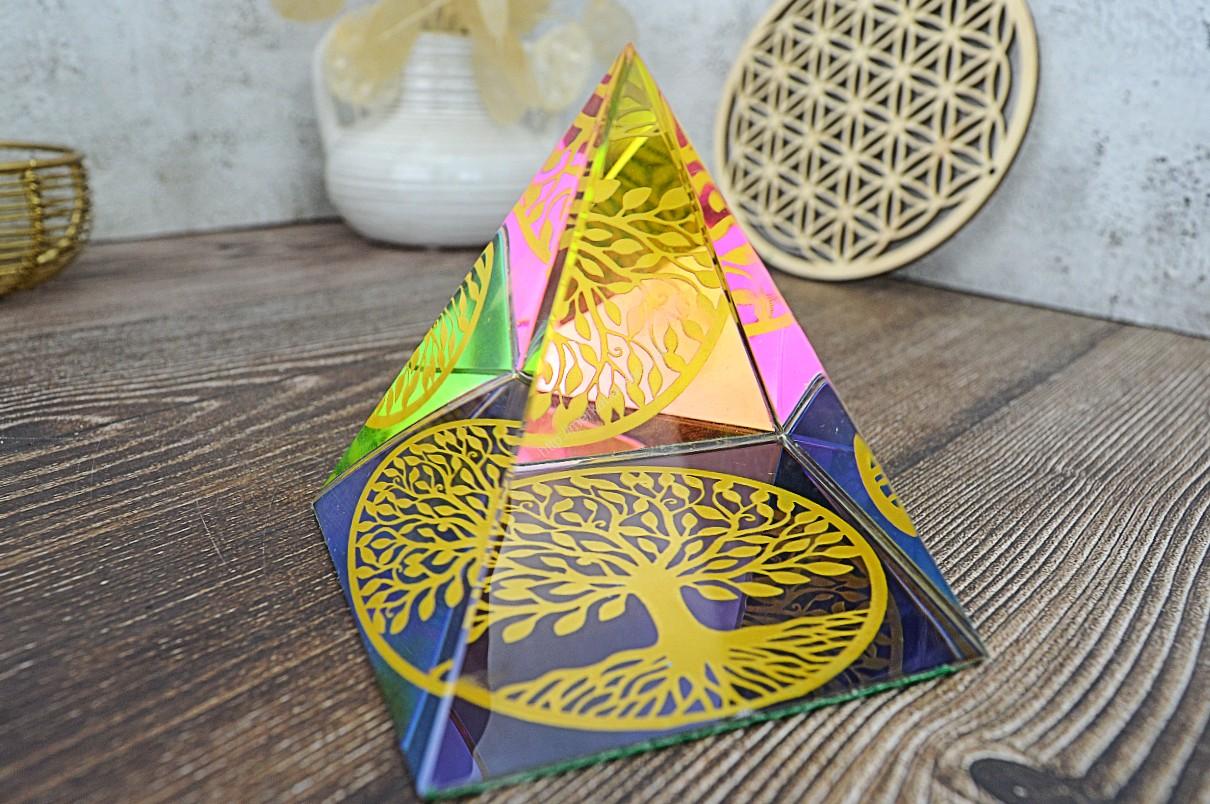 Pyramída STROM ŽIVOTA 8x8cm