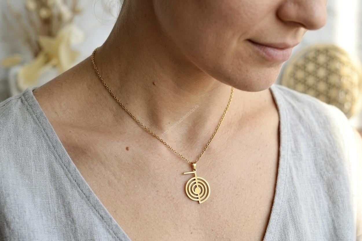 Náhrdelník REIKY - CHO KU REI - Ochrana, Čistenie, Manifestácia, Liečenie – Obrázok 3