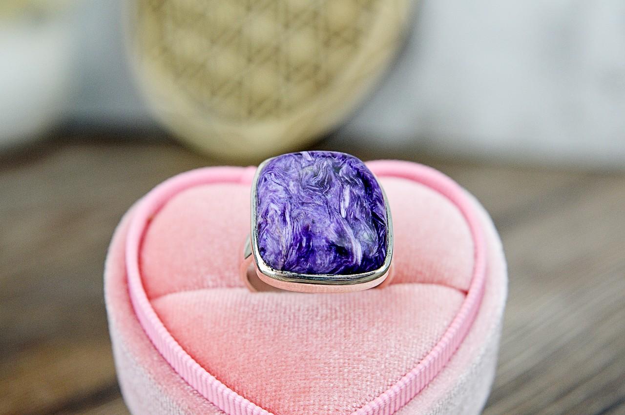 Prsteň ČAROIT #1 Ag925/1000  – Intuícia, Ochrana, Vysoko spirituálna energia, Nadstavenie Hraníc