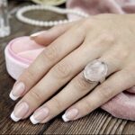 Strieborný Prsteň MORGANIT #1 -Láska, Anjelské vedenie, Rovnováha, Emocionálna Ochrana