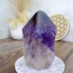 Surový hrot/obelisk AMETRÍN #4 - Rovnováha, Jednota, Duchovná ochrana, Harmónia