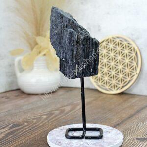 surový ČIERNY TURMALÍN/SKORYL #2 – Ochrana, Očista od toxickej energie, Zmierňuje stres a strach