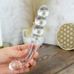 KRYŠTÁLOVÁ Yoni masážna Palička 18cm