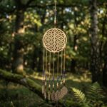 Závesný talizman Harmonizujúci KVET ŽIVOTA - Sedem Čakier