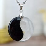 Prívesok JIN JANG Krištáľ Čierny Obsidián – Rovnováha